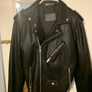 Zara leather jacket
